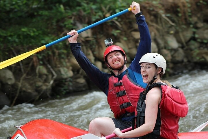 2-in-1 Arenal Volcano National Park Canyoning and White Water Rafting - Photo 1 of 25